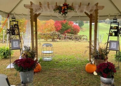 Rustic Wedding Setup at Kirkwood Winery