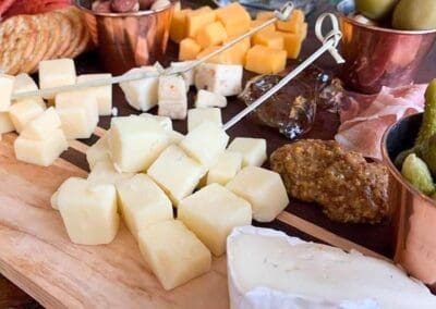 Winery Wedding Cheese Platter